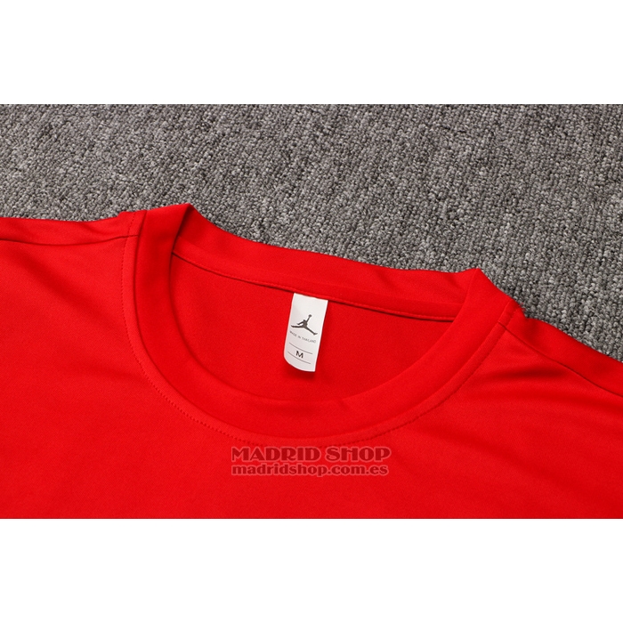 Chandal del Paris Saint-Germain Jordan Manga Corta 2021-2022 Rojo